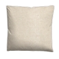 Preview: Biberna Melange- Flanell Bettwäsche 'Uni' 135 x 200 cm Natur - Beige